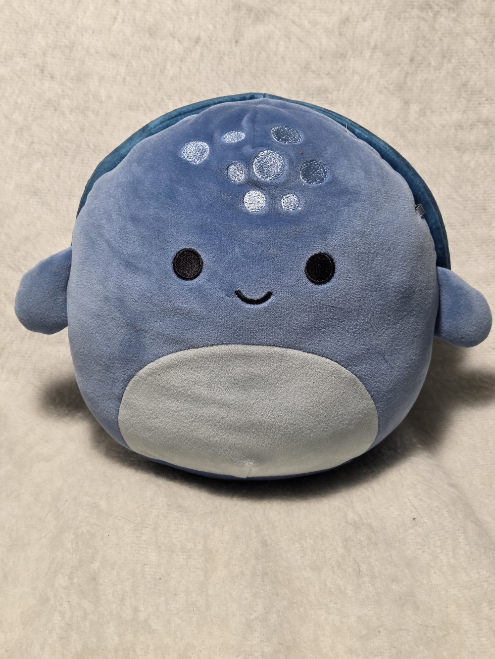 TRUMAN The Leatherback Turtle Squishmallows 7.5" Navy Blue Stuffed NO HANGTAG